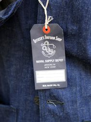 The Real McCOY's U.S. Navy Denim Dungaree Jumper – Indigo (MJ23012)