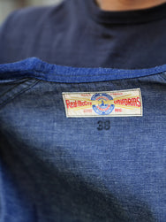 The Real McCOY's U.S. Navy Denim Dungaree Jumper – Indigo (MJ23012)