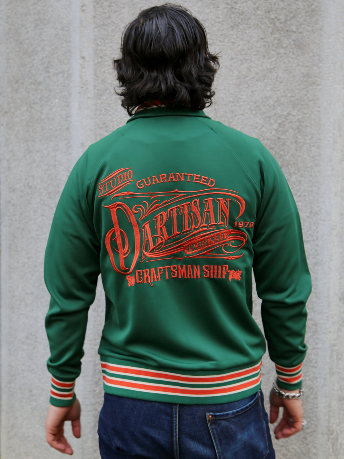 Studio d'Artisan Track Jacket – Green (8152)