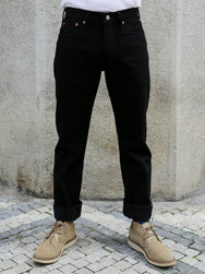 Sugar Cane 13oz. Denim Type-III Slim Fit – Black (SC41470A-411)