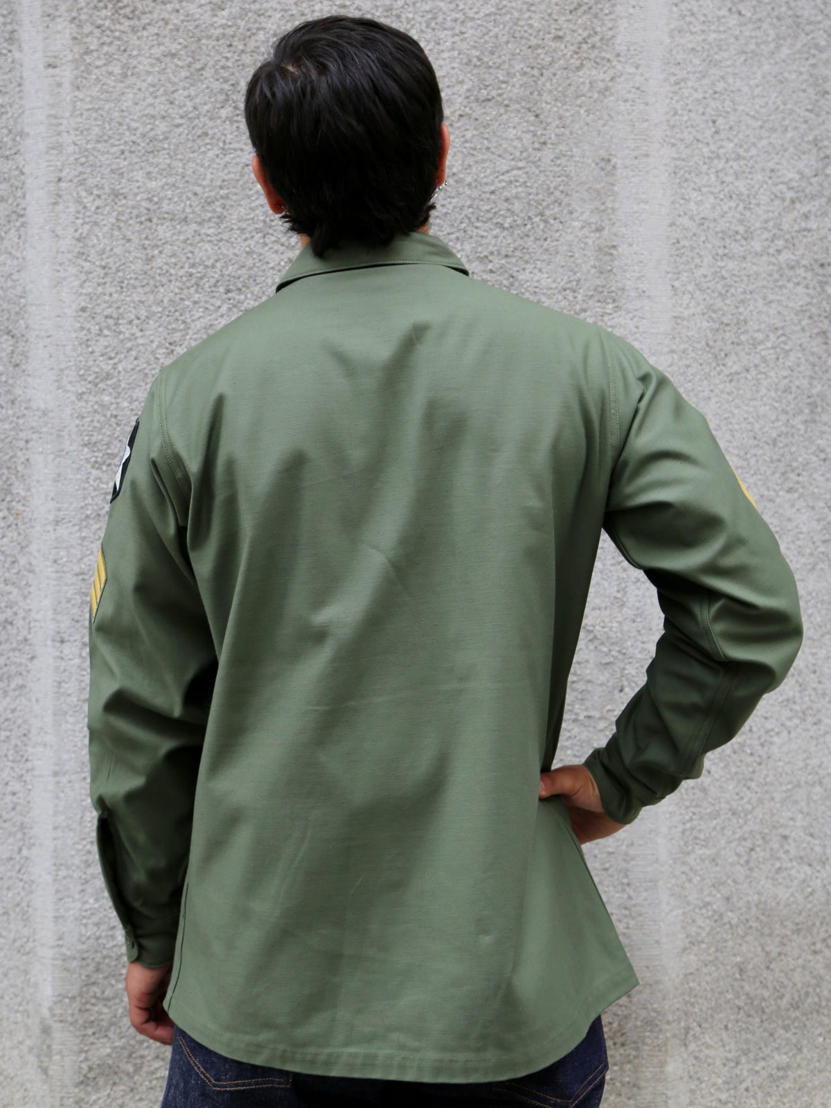 The Real McCoy's OG-107 Utillity Shirt – Olive (MS25002)