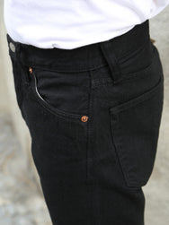 Sugar Cane 13oz. Denim Type-III Slim Fit – Black (SC41470A-411)