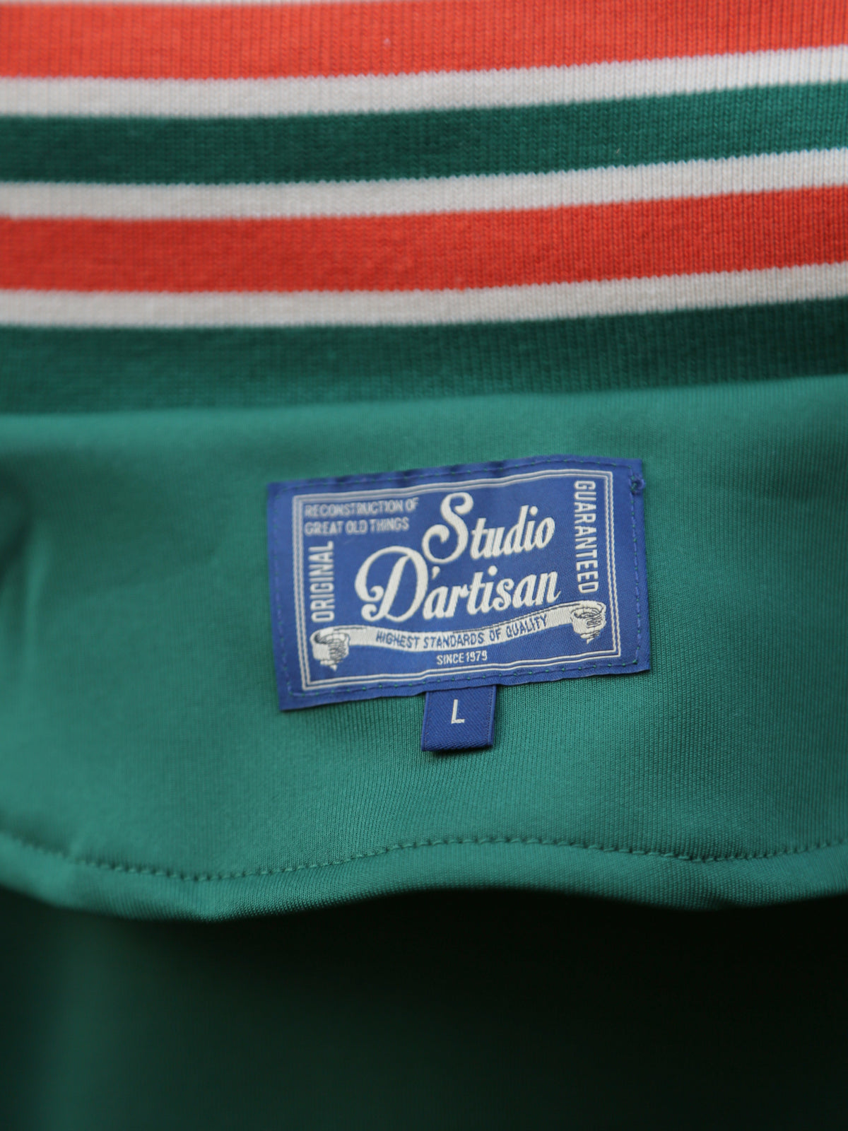 Studio d'Artisan Track Jacket – Green (8152)