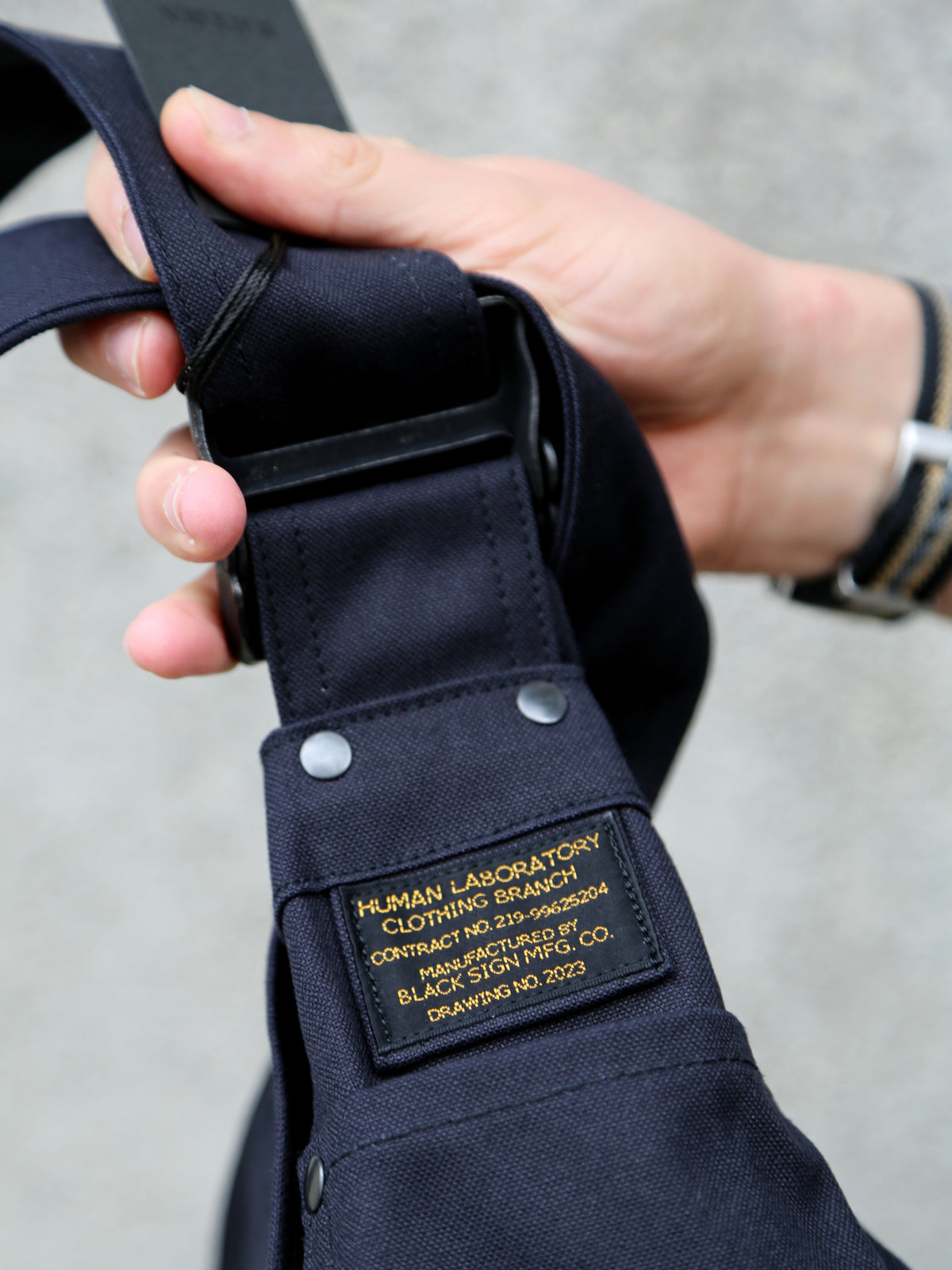 Black Sign Chronicle Bag – Mud Black (BSSA-26601)
