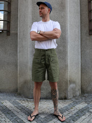 Buzz Rickson's U.S.Marine Corps M-1944 HBT Shorts – Olive (BR52388)