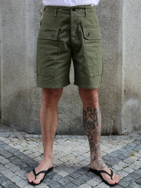 Buzz Rickson's U.S.Marine Corps M-1944 HBT Shorts – Olive (BR52388)