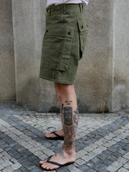 Buzz Rickson's U.S.Marine Corps M-1944 HBT Shorts – Olive (BR52388)