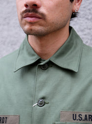 The Real McCoy's OG-107 Utillity Shirt – Olive (MS25002)