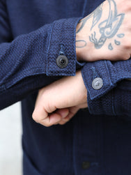 Momotaro Dobby US Navy Coverall – Indigo (MZOT0342)