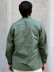 The Real McCOY's Coat, Man’s, Cotton Rip-Stop Poplin – Olive (MJ25004)