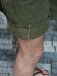Buzz Rickson's U.S.Marine Corps M-1944 HBT Shorts – Olive (BR52388)