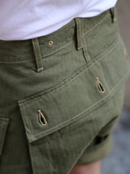 Buzz Rickson's U.S.Marine Corps M-1944 HBT Shorts – Olive (BR52388)