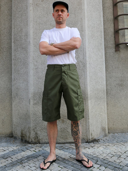 Buzz Rickson's Tropical Combat Shorts – Olive Drab (BR52550)