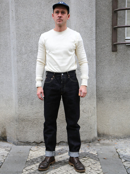 Studio D'Artsian 15oz Straight Tapered Denim Jeans – Indigo (SD-108W)