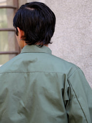 The Real McCOY's Coat, Man’s, Cotton Rip-Stop Poplin – Olive (MJ25004)