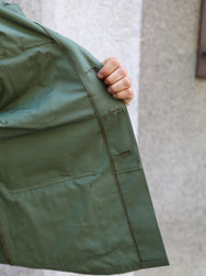 The Real McCOY's Coat, Man’s, Cotton Rip-Stop Poplin – Olive (MJ25004)