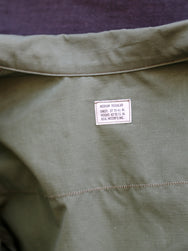 The Real McCOY's Coat, Man’s, Cotton Rip-Stop Poplin – Olive (MJ25004)