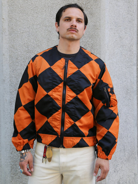 The Real McCOY's Linecrewman Jacket, Identifying, Type G-1 – Orange/Black (MJ25008)