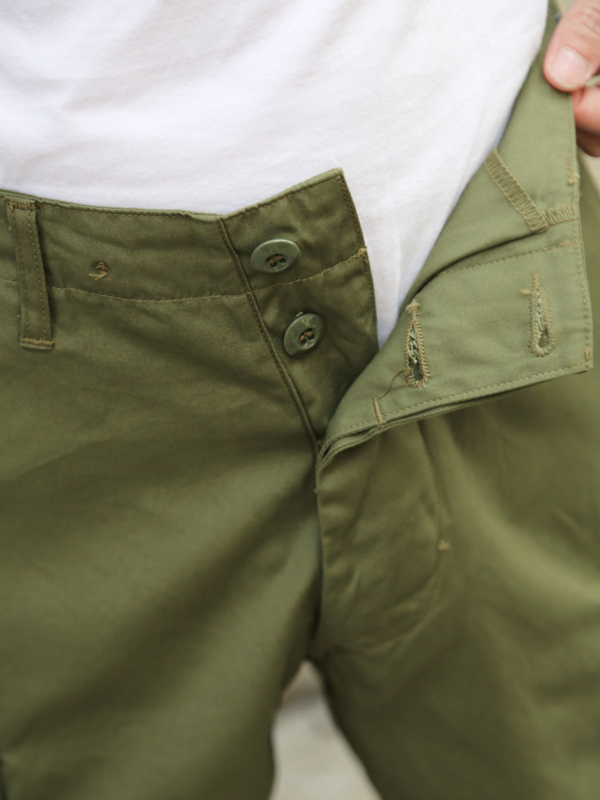 Buzz Rickson's Tropical Combat Shorts – Olive Drab (BR52550)