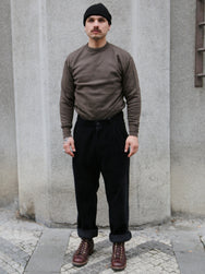 Hansen Garments Sune Classic Pleated Trousers – Dusty Black (30-35-2)