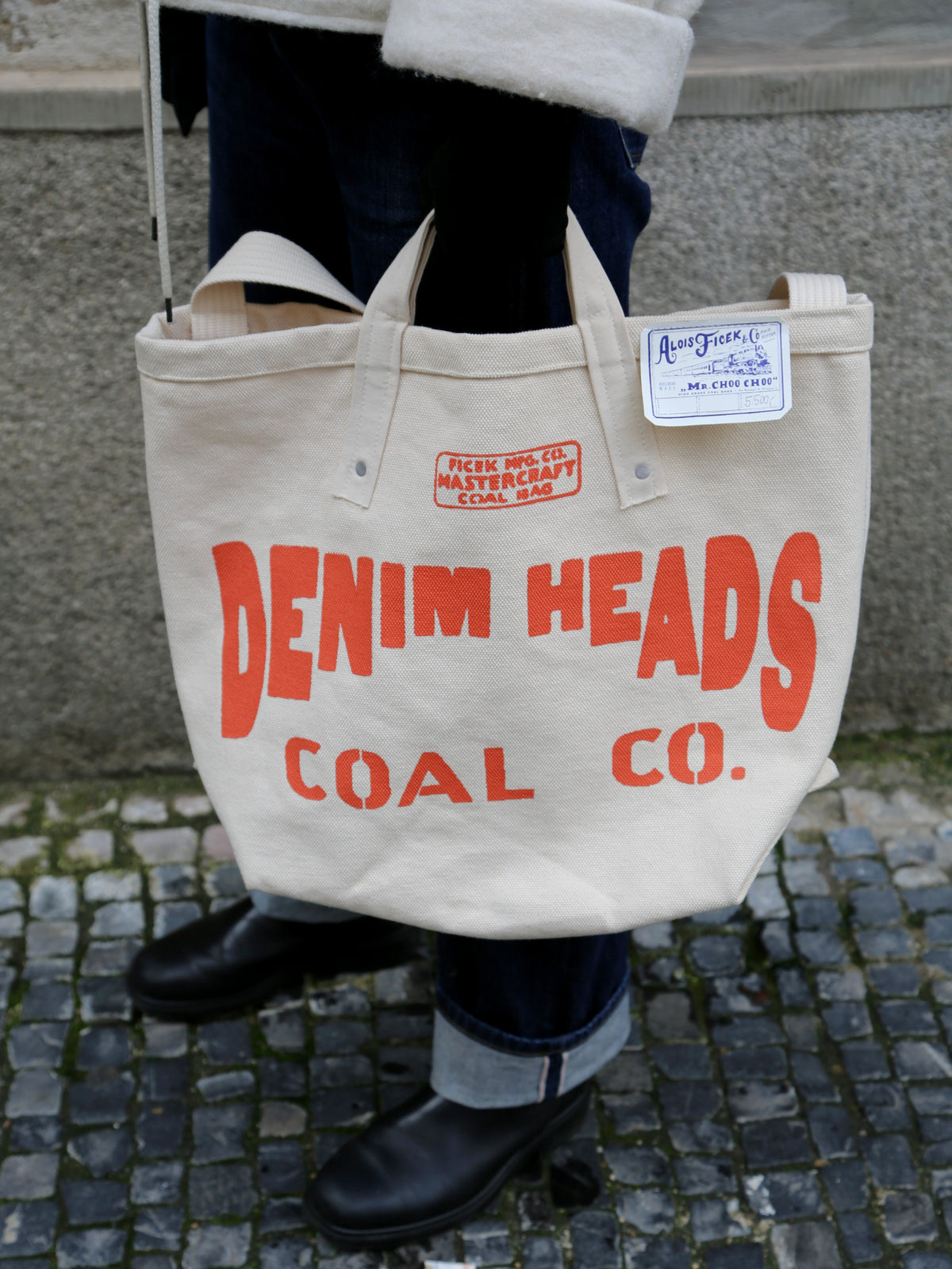 Alois Ficek x Denim Heads Coal Bag Medium Natural