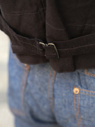 Belafonte Service Vest Cotton/Hemp Jasher – Black (30-14)