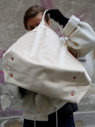 Alois Ficek x Denim Heads 6-pack Coal Bag Large Natural