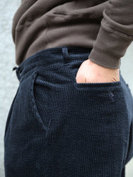 Hansen Garments Sune Classic Pleated Trousers – Dusty Black (30-35-2)