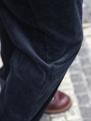 Hansen Garments Sune Classic Pleated Trousers – Dusty Black (30-35-2)