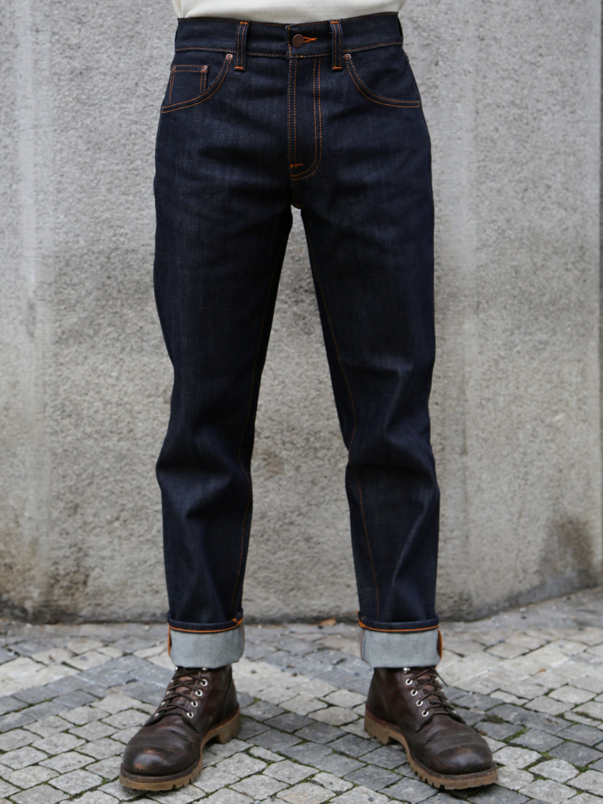 Nudie Jeans Gritty Jackson Dry Sunburns – Indigo (114881)