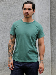 The Real McCoy's Summer Cotton Undershirt – Green (MC24014-160)