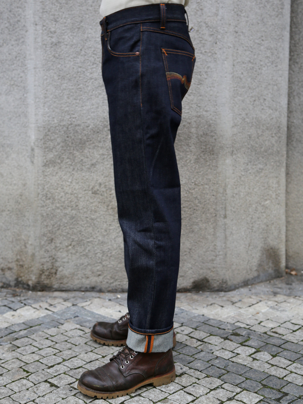 Nudie Jeans Gritty Jackson Dry Sunburns – Indigo (114881)