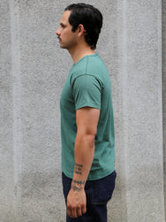 The Real McCoy's Summer Cotton Undershirt – Green (MC24014-160)