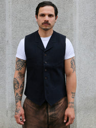 Black Sign Ancient Cloth Wyoming Vest – Dead Tree Black (BSSV-26201)