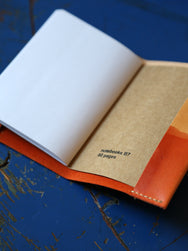 Denim Heads x Krysl Goods Notebook Leather Cover Orange