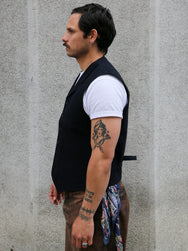 Black Sign Ancient Cloth Wyoming Vest – Dead Tree Black (BSSV-26201)