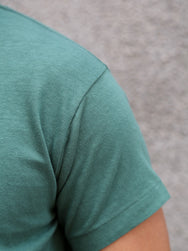 The Real McCoy's Summer Cotton Undershirt – Green (MC24014-160)