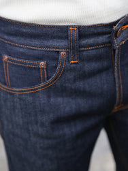 Nudie Jeans Gritty Jackson Dry Sunburns – Indigo (114881)