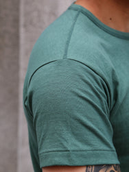 The Real McCoy's Summer Cotton Undershirt – Green (MC24014-160)