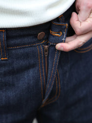 Nudie Jeans Gritty Jackson Dry Sunburns – Indigo (114881)