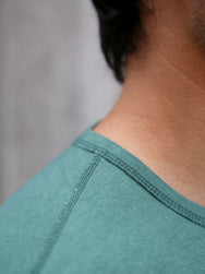 The Real McCoy's Summer Cotton Undershirt – Green (MC24014-160)