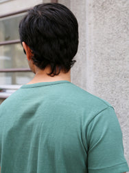 The Real McCoy's Summer Cotton Undershirt – Green (MC24014-160)