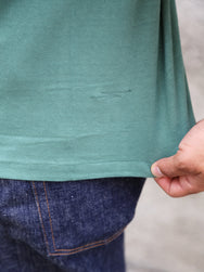 The Real McCoy's Summer Cotton Undershirt – Green (MC24014-160)