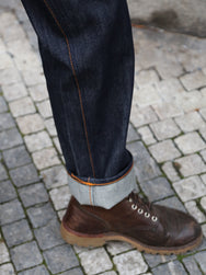 Nudie Jeans Gritty Jackson Dry Sunburns – Indigo (114881)