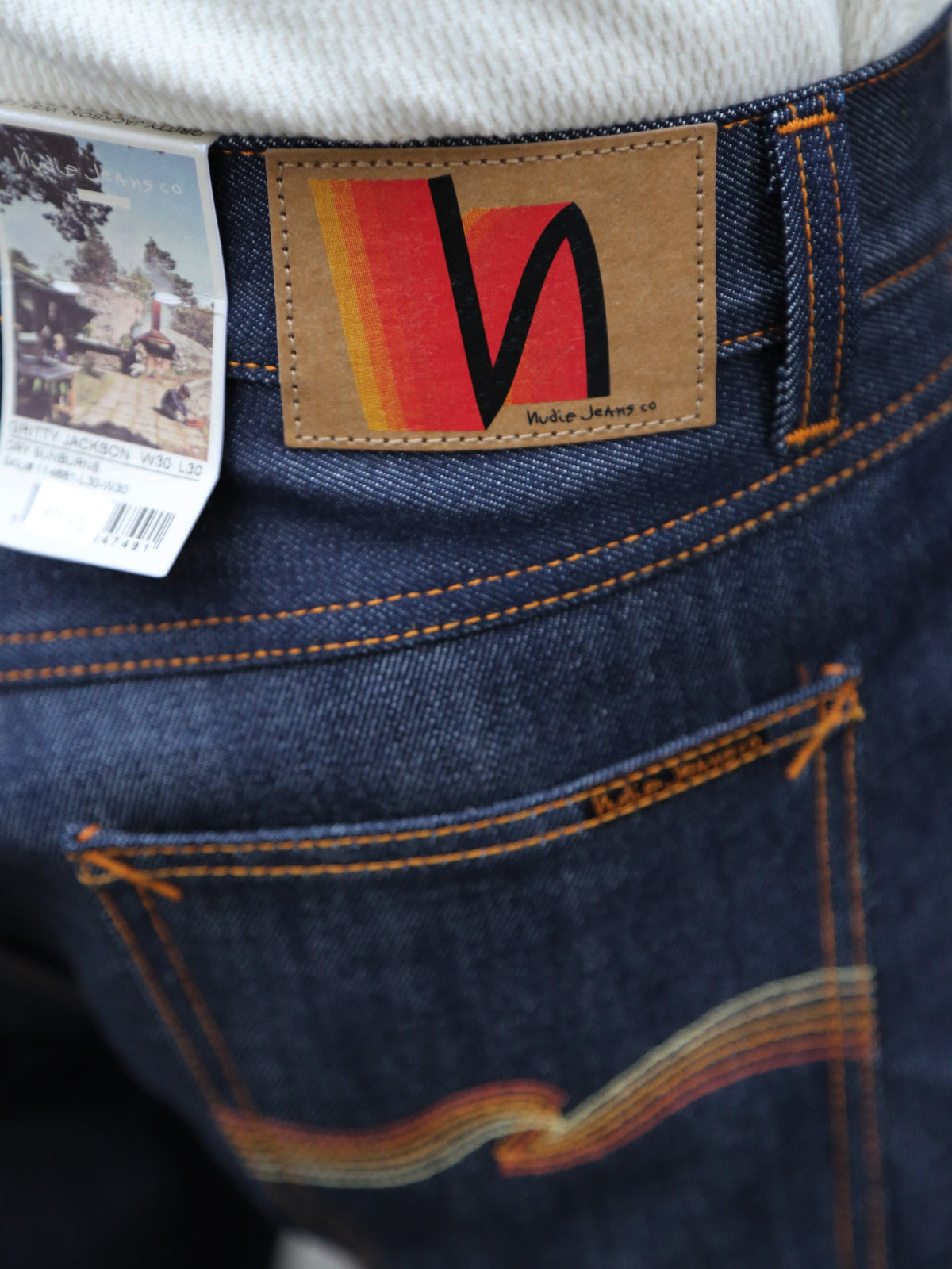 Nudie Jeans Gritty Jackson Dry Sunburns – Indigo (114881)