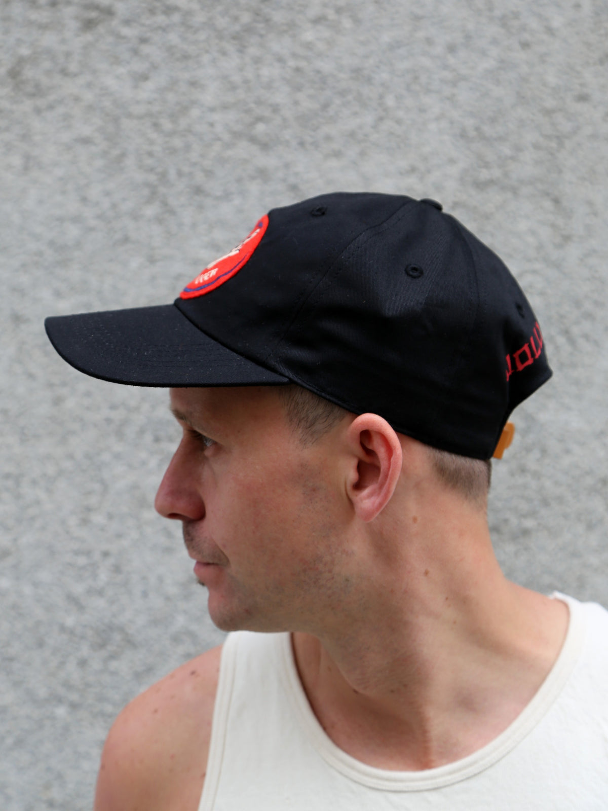 The Real McCoy's MA25003 Jolly Roger Baseball Cap – Black