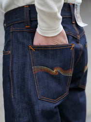 Nudie Jeans Gritty Jackson Dry Sunburns – Indigo (114881)