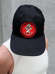 The Real McCoy's MA25003 Jolly Roger Baseball Cap – Black