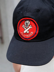 The Real McCoy's MA25003 Jolly Roger Baseball Cap – Black