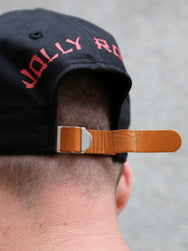 The Real McCoy's MA25003 Jolly Roger Baseball Cap – Black